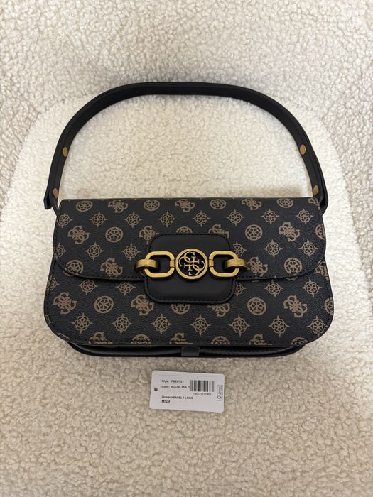 Чанта Guess Mocha multi