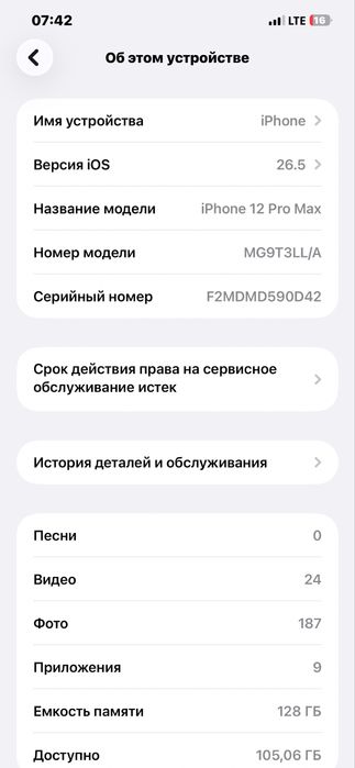 Iphone 12 pro max 128/84