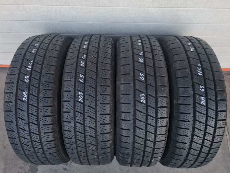 Всесезонни гуми за Бус 4 броя GOODYEAR  Vector 205 65 R16C дот 4618