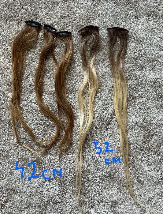 Естествена коса, екстеншъни