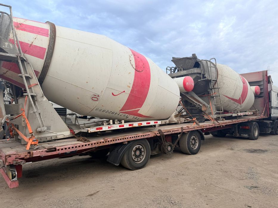 10-12 кублик SANY ва ZOOMLIOO Миксер бочкалар ва миксер кожухлар сотил