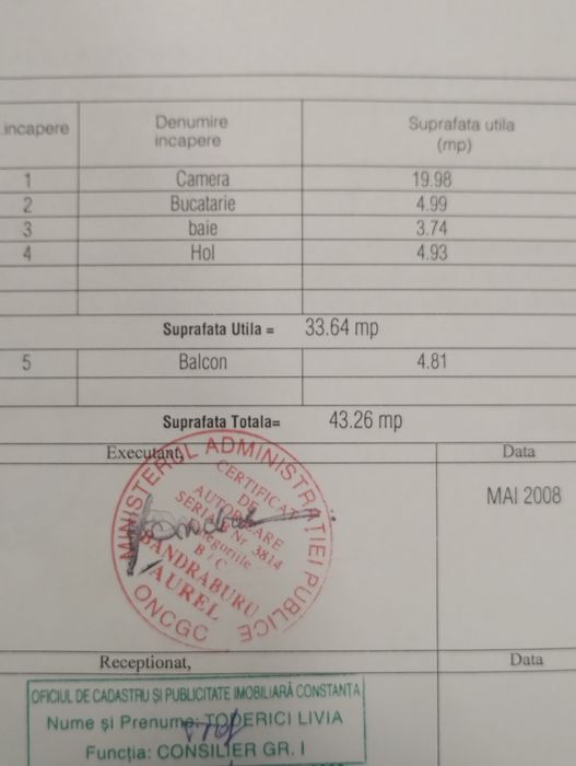 Garsoniera  Eforie Nord