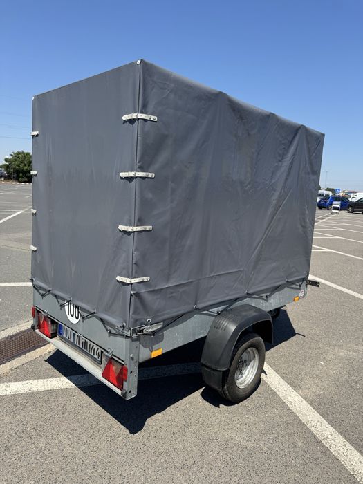 Vând remorcă STEMA 750 kg, stare foarte bună