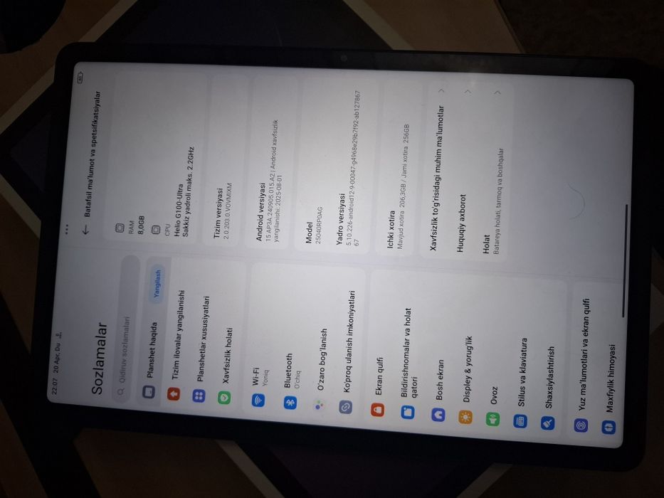 Planshet Redmi Pad 2 8/256 gb wi-fi