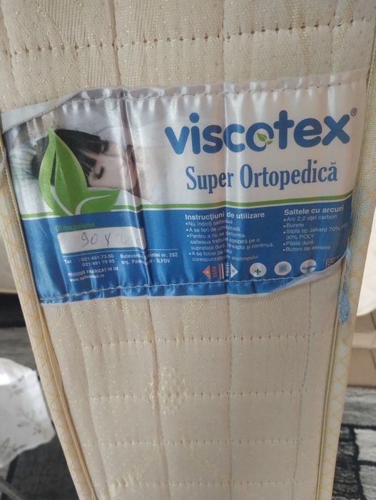 Saltea ortopedica viscotex