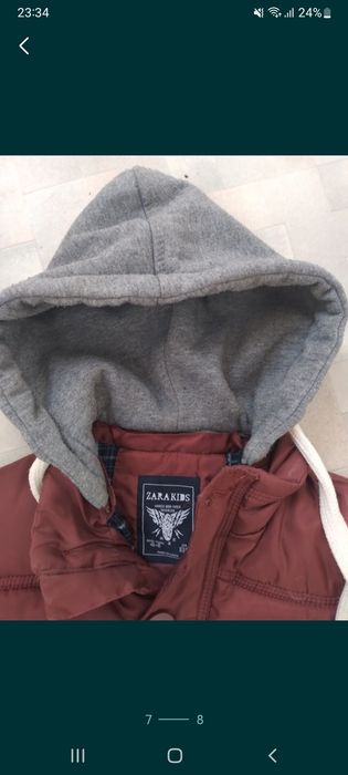 Осенняя куртка Zara 4-5лет