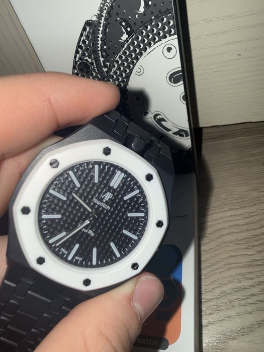 Audemar Piguet x swatch RoyalPop Oak