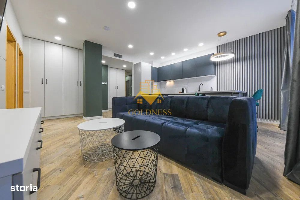 2 camere open space, mobilat si utilat modern, zona Platinia — fotografia 1