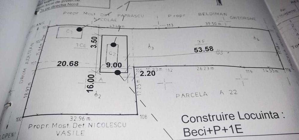 Casa la roșu Dumbrăvești( Prahova)