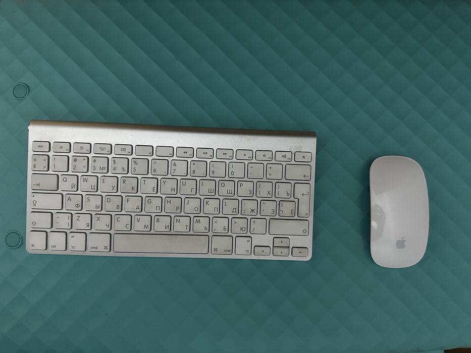 Клавиатура и мышка RU , Eng Apple Magic Keyboard  Mouse