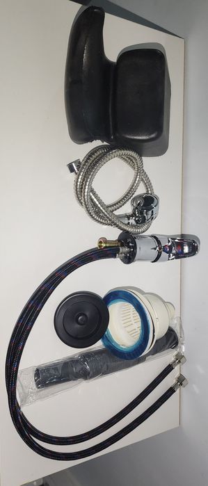 Парикмахерская мойка аксессуар и смеситель