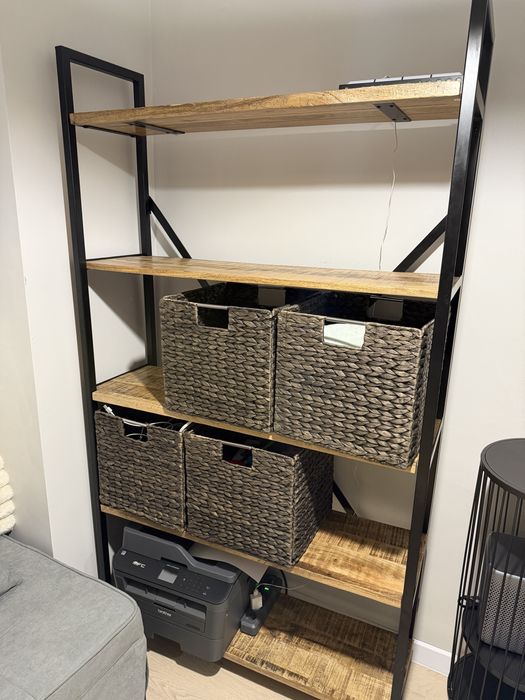 Етажерка. Метал - дърво от Индия