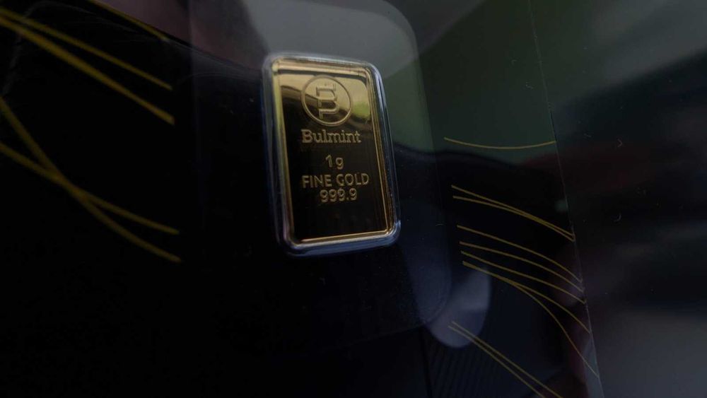 Златно кюлче 1гр проба 999.9