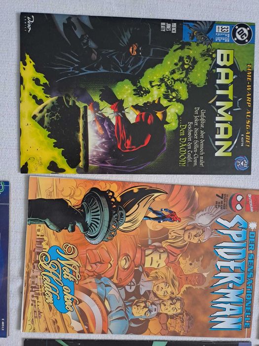 reviste benzi desenate spiderman batman