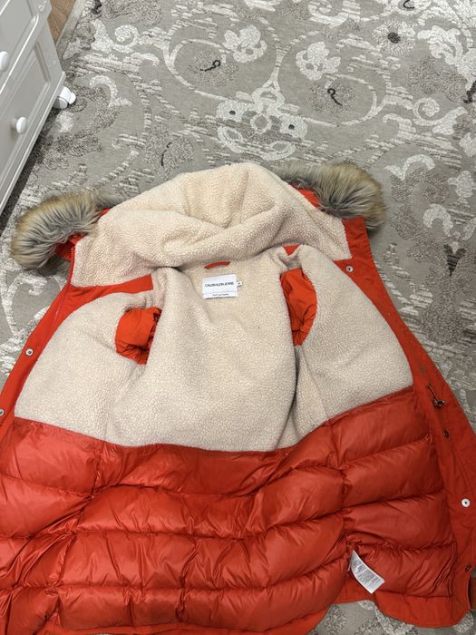 пуховик calvin klein