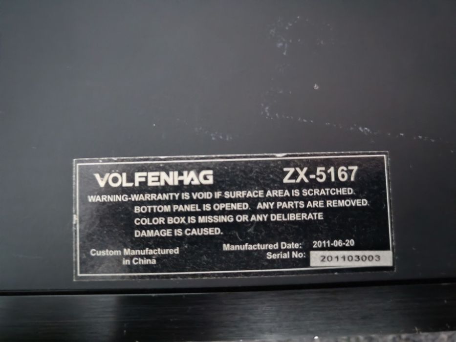 Volfenhag Element-5 ZX-5167 –Statie/ Amplificator auto 2600W MAX