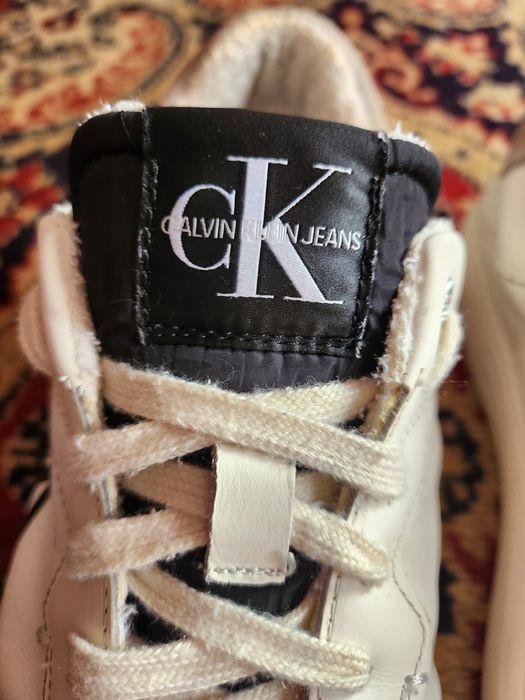 Adidași Calvin Klein Jeans, piele naturala, nr.42