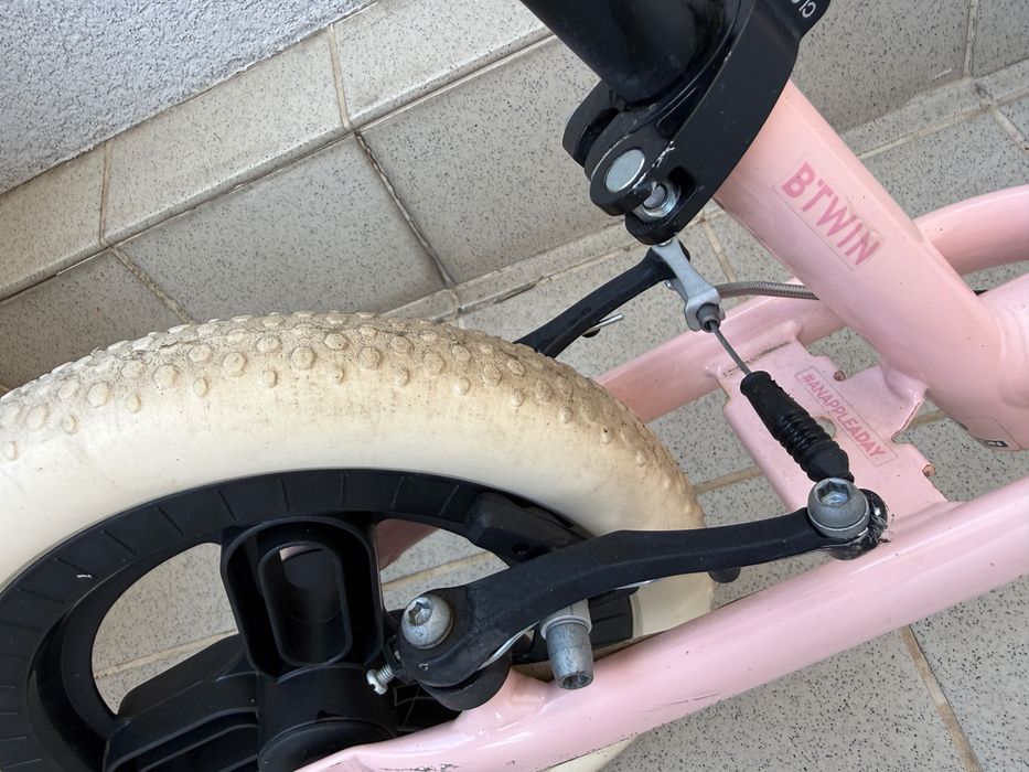 Bicicleta fara pedale B-Twin roz  - copii / fetite