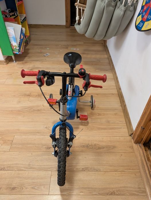 Bicicleta cu roti ajutătoare copii 2-6 ani