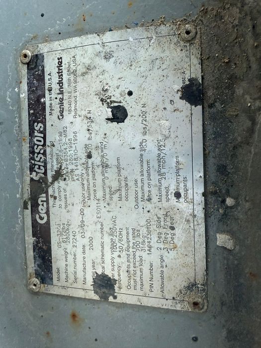 PLATFORMA DE lucru la înălțime