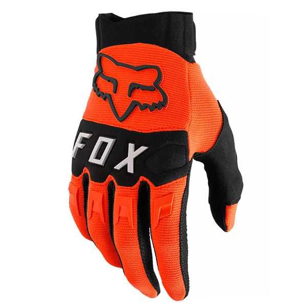 Ръкавици за мотор оранжеви Fox - размери M, L, XL, XXL