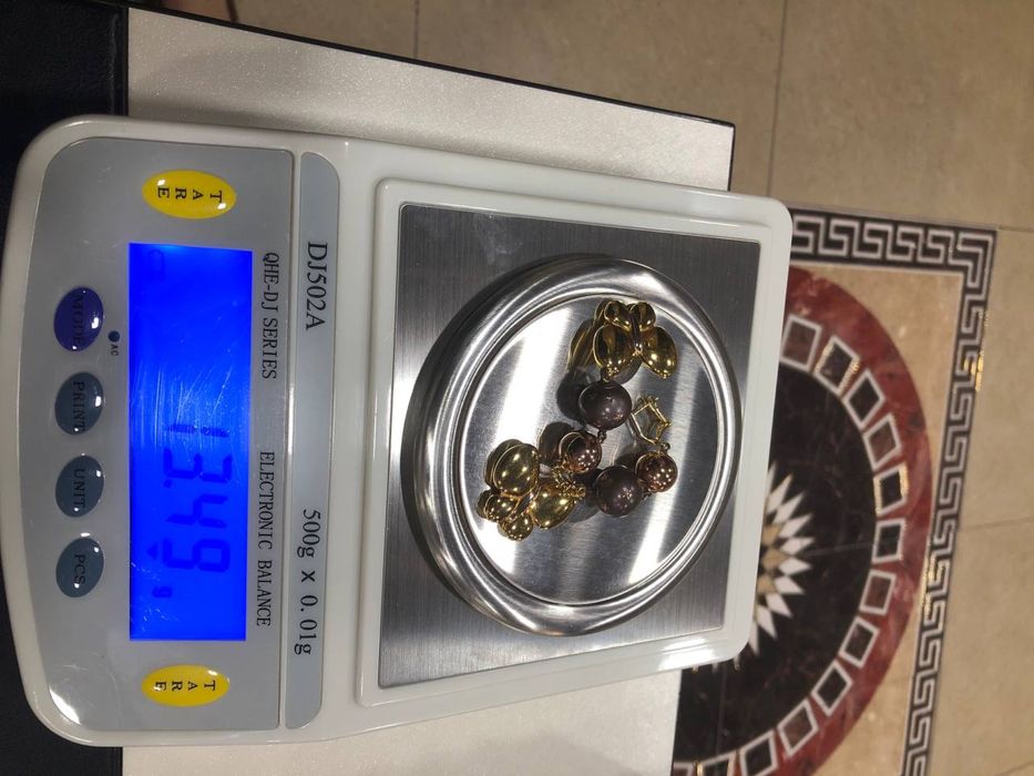 Серьги золотые 750проба экслюзив Италия ГРАЦИЭЛЛА новые 13,5 гр