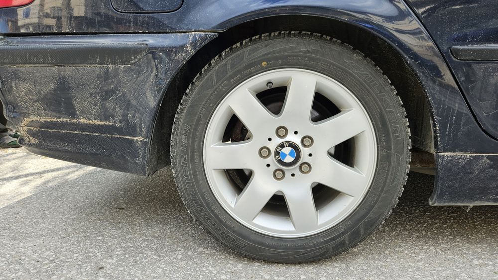 Джанти с зимни гуми за BMW 16 цола