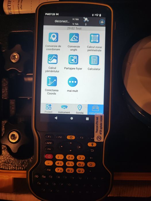 Controller PCR500 cu soft Tsurvey TokNav GNSS RTK