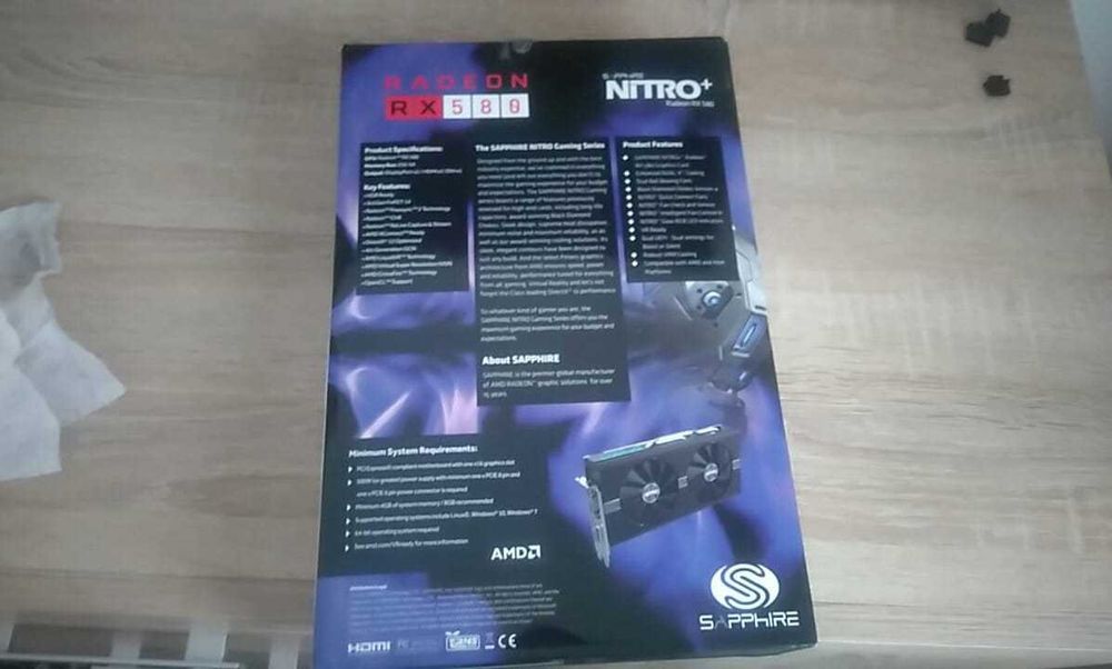 SAPPHIRE NITRO+ Radeon RX 580 8GB Limited Edition