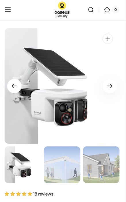 Камера наблюдения Baseus Security X1 Pro kamera