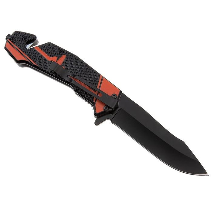 Briceag vanatoare, Medical Rescue, 22 cm, otel inoxidabil, negru