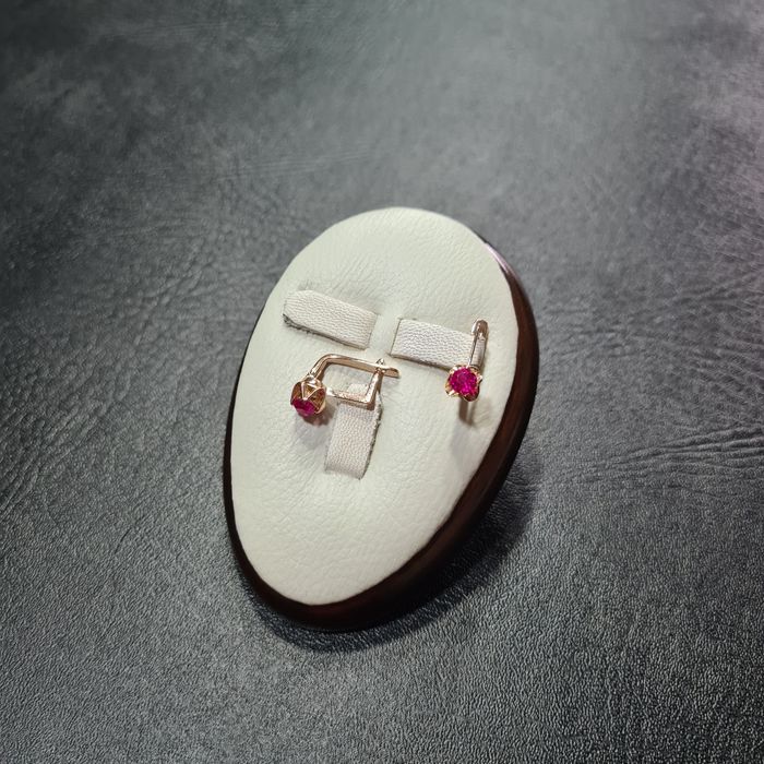 Серьги Золотые Розочка СССР