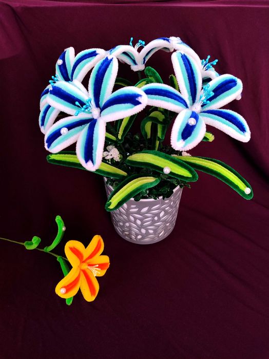 Цветы ручной работы