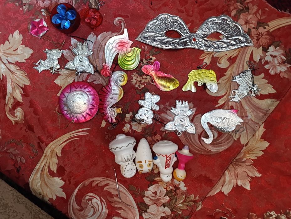 Ёлочные игрушки СССР ( новогодние )