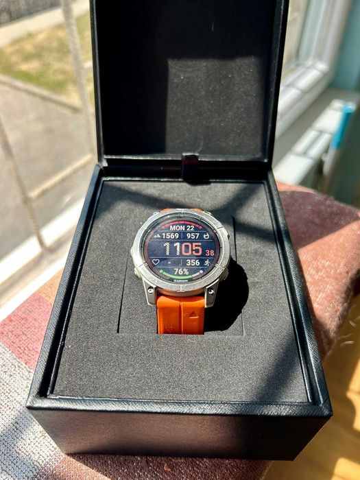 Garmin fēnix® 7 Pro – Sapphire Solar Edition | Titanium | 47 mm