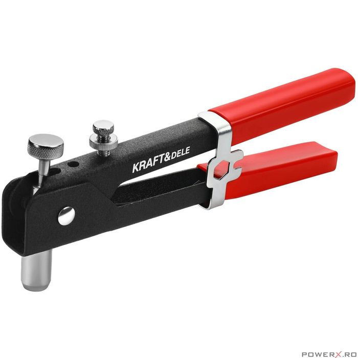 Set cleste pentru nituri manual, cu filet interior si accesorii, Kraft