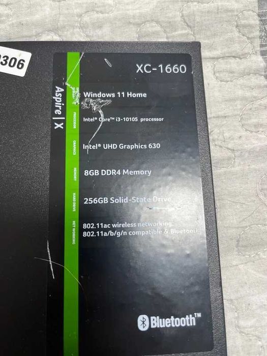 Acer  i3 10105 gen 10 cu uhd630 8 gb ram si ssd 256gb