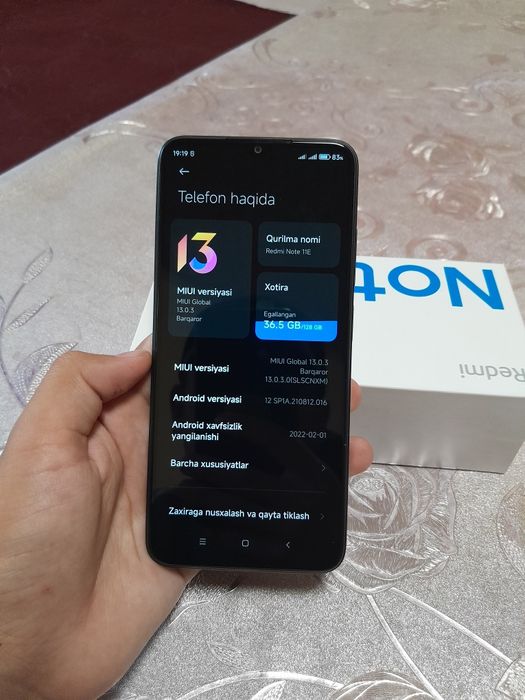 Redmi Note 11 E 4+2/128