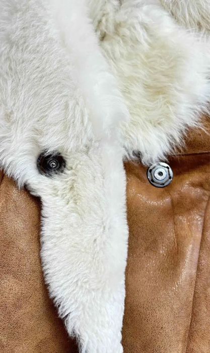 Роскошная дублёнка и шапка