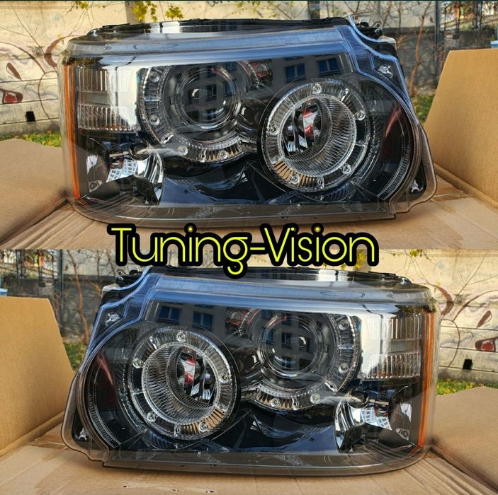 Range Rover sport L320 Facelift пакет фарове стопове броня калници