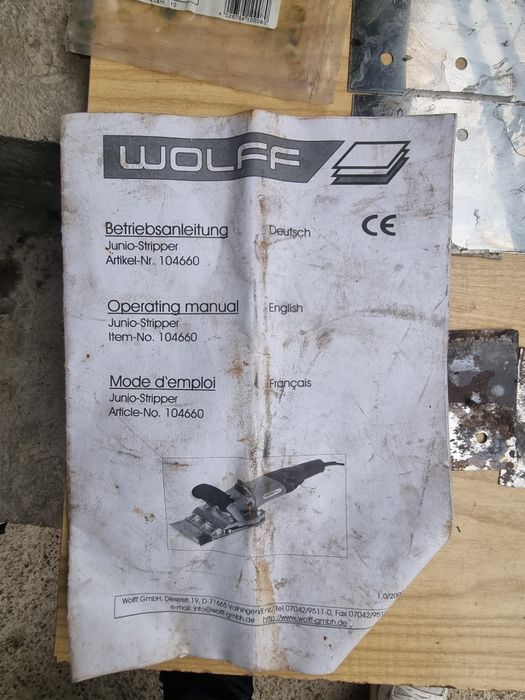 Masina decopertat wolff junio stripper  104660