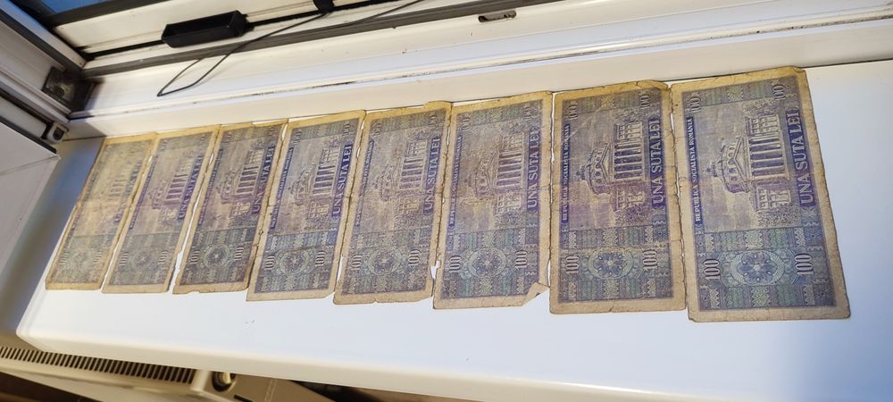 bancnote 100 lei 1965 1966