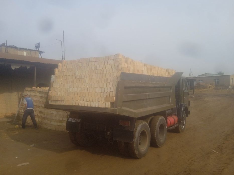 Охангарон ва янгийол  пишкан ва хом гиштларни йетказиб берамиз