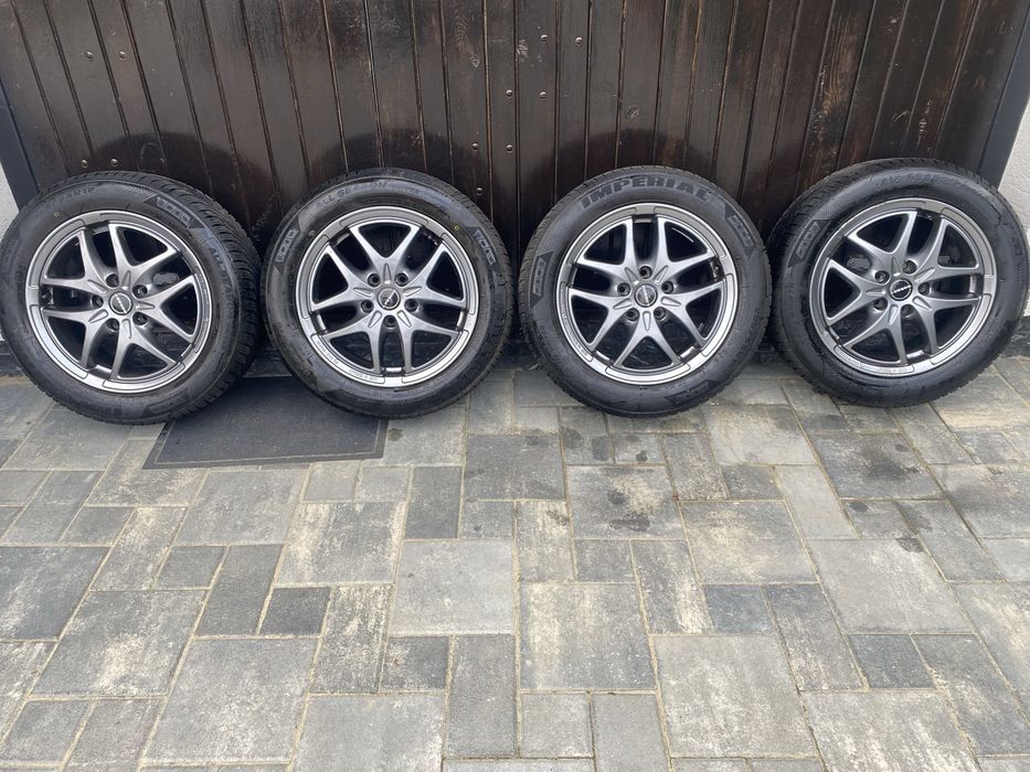 Jante aluminiu 16 cu anvelope noi