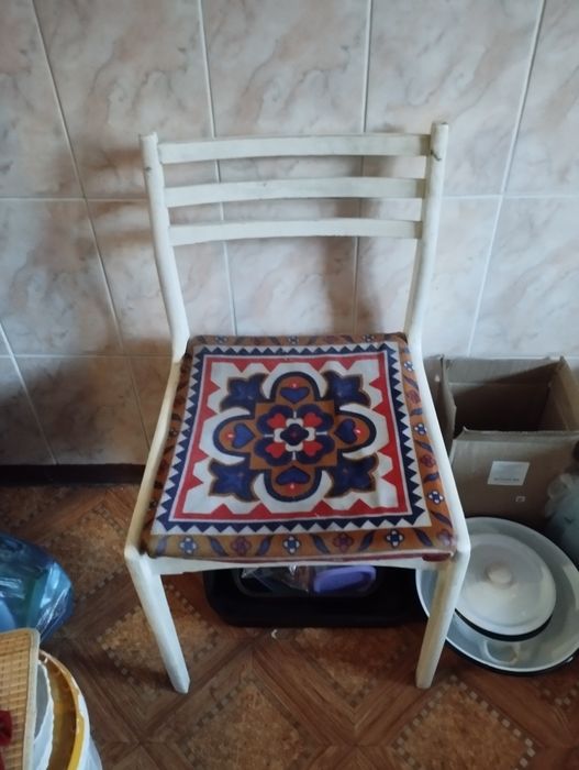Стулья дерево белые Белоруссия