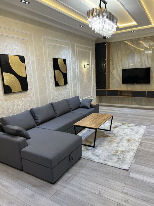 СВОЯ, НИКТО НЕ ЖИЛ НОВАЯ евролюкс 3/4/7 100 кв.м на паркентском!