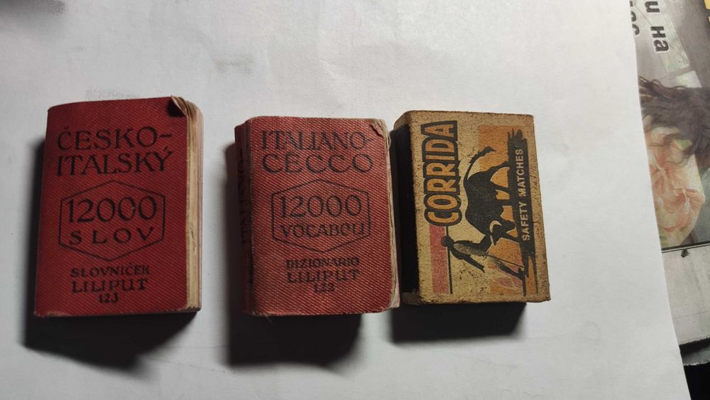 Мини речници Чех-Итал ,Итал-Чех