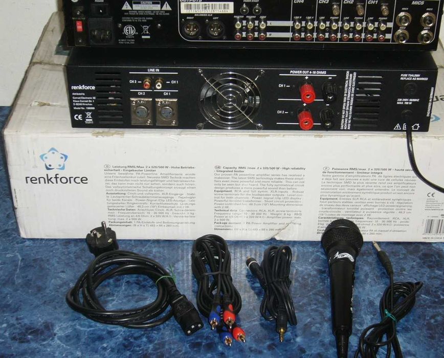 Mixer + Amplificator Profesional