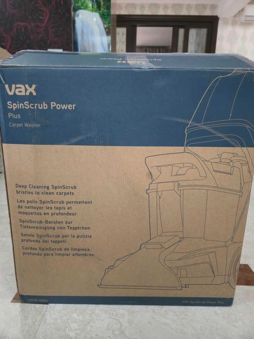 VAX SpinScrub Power Plus - spălat covoare și tapițerii, produs profesional ca nou