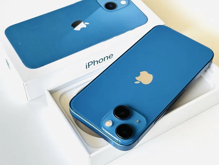 НОВ! Iphone 13 Mini 128GB Blue Гаранция 6 месеца